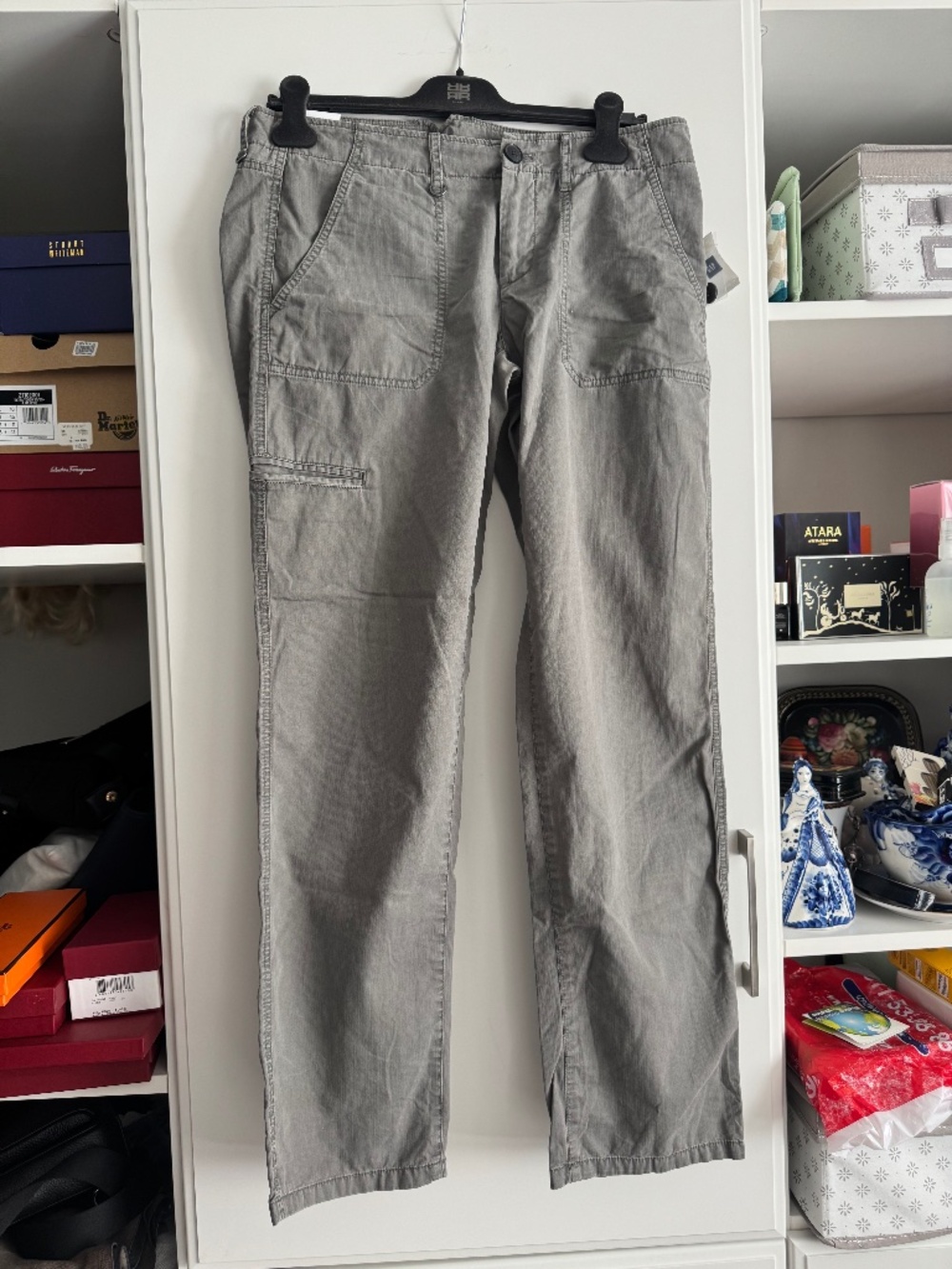 Gap, Size 8, 100% Cotton, Gris, New